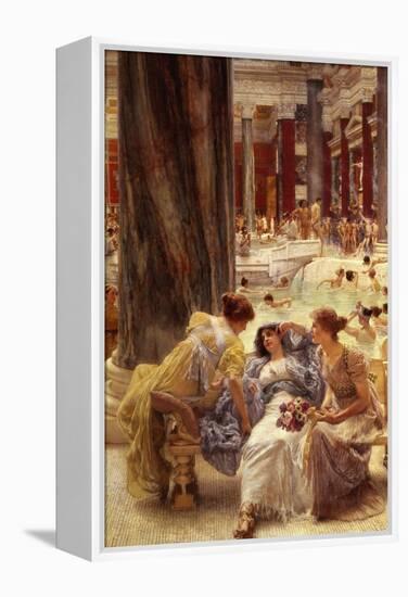 The Baths of Caracalla-Sir Lawrence Alma-Tadema-Framed Premier Image Canvas