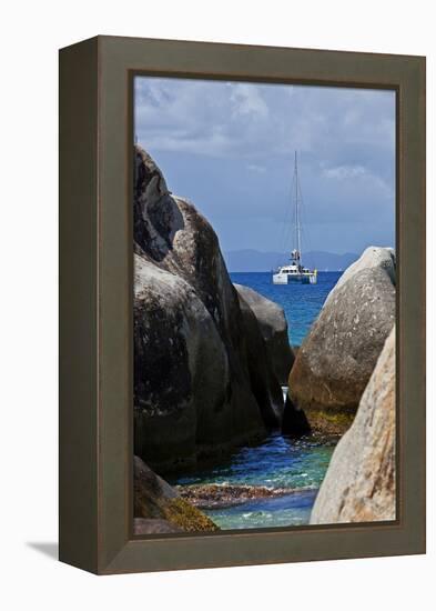 The Baths on Virgin Gorda, British Virgin Islands-Joe Restuccia III-Framed Premier Image Canvas