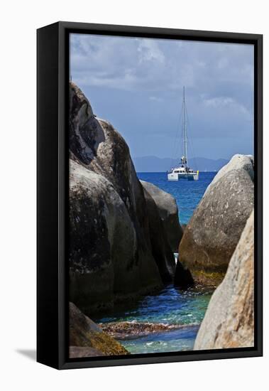 The Baths on Virgin Gorda, British Virgin Islands-Joe Restuccia III-Framed Premier Image Canvas