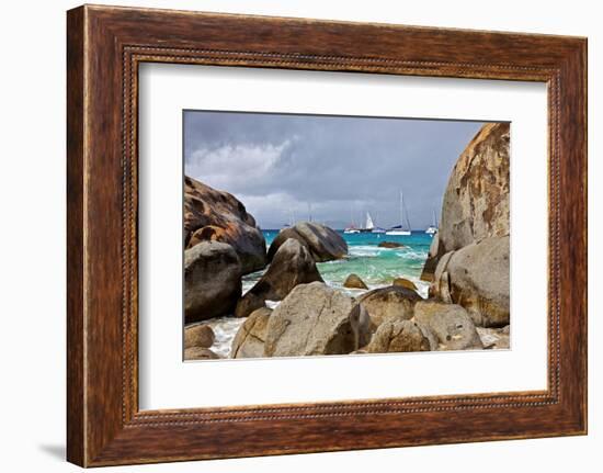 The Baths on Virgin Gorda, British Virgin Islands-Joe Restuccia III-Framed Photographic Print