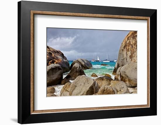 The Baths on Virgin Gorda, British Virgin Islands-Joe Restuccia III-Framed Photographic Print