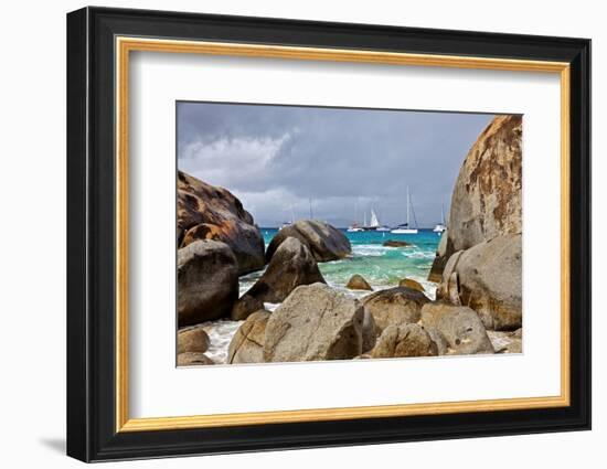 The Baths on Virgin Gorda, British Virgin Islands-Joe Restuccia III-Framed Photographic Print