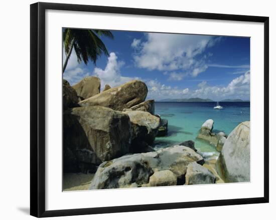 The Baths, Virgin Gorda, British Virgin Islands, Caribbean, West Indies, Central America-Gavin Hellier-Framed Photographic Print