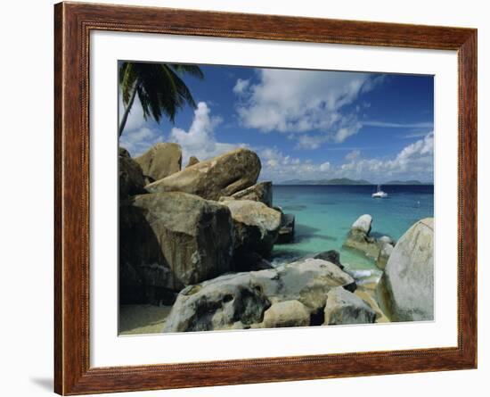 The Baths, Virgin Gorda, British Virgin Islands, Caribbean, West Indies, Central America-Gavin Hellier-Framed Photographic Print