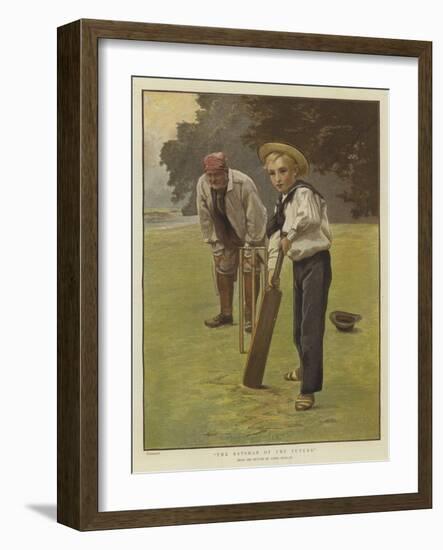 The Batsman of the Future-James Hayllar-Framed Giclee Print