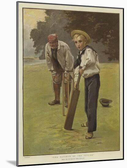The Batsman of the Future-James Hayllar-Mounted Giclee Print