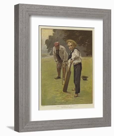 The Batsman of the Future-James Hayllar-Framed Giclee Print