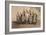 The Battalion Football Team of the First Battalion, the Queen's Own Royal West Kent Regiment-null-Framed Photographic Print