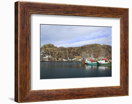 The Battery, St. John's, Newfoundland, Canada-Patrick J. Wall-Framed Photographic Print