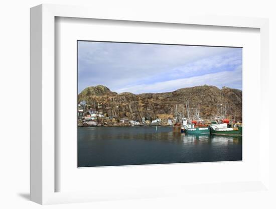 The Battery, St. John's, Newfoundland, Canada-Patrick J. Wall-Framed Photographic Print