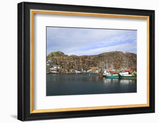 The Battery, St. John's, Newfoundland, Canada-Patrick J. Wall-Framed Photographic Print