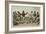 The Battle Between Cribb and Molineaux-George Cruikshank-Framed Giclee Print