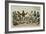 The Battle Between Cribb and Molineaux-George Cruikshank-Framed Giclee Print