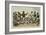 The Battle Between Cribb and Molineaux-George Cruikshank-Framed Giclee Print