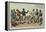 The Battle Between Cribb and Molineaux-George Cruikshank-Framed Premier Image Canvas