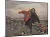 The Battle Between King Arthur and Sir Mordred-William Hatherell-Mounted Photographic Print