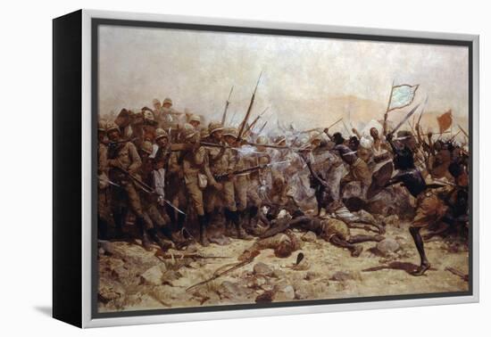 The Battle of Abu Klea, 17th January 1885, 1896-William Barnes Wollen-Framed Premier Image Canvas