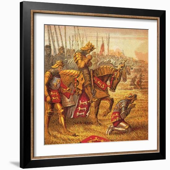 The Battle of Agincourt-English-Framed Giclee Print