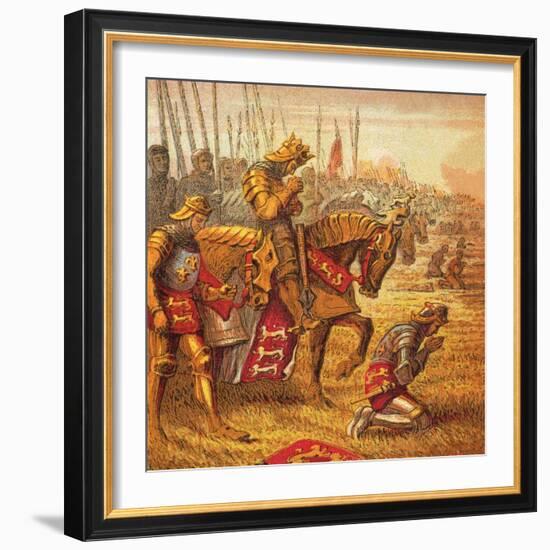 The Battle of Agincourt-English-Framed Giclee Print