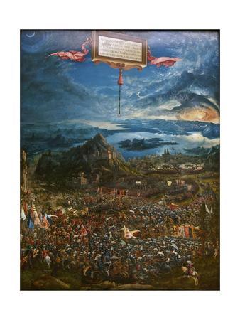 Battle of Issus by Albrecht Altdorfer Giclee Canvas Print Repro