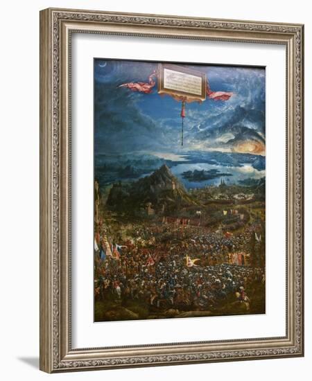 The Battle of Alexander at Issus, 1529-Albrecht Altdorfer-Framed Giclee Print