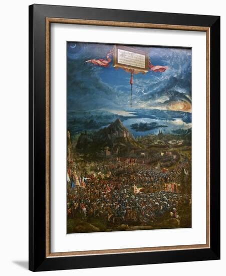 The Battle of Alexander at Issus, 1529-Albrecht Altdorfer-Framed Giclee Print