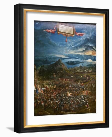 The Battle of Alexander at Issus, 1529-Albrecht Altdorfer-Framed Giclee Print