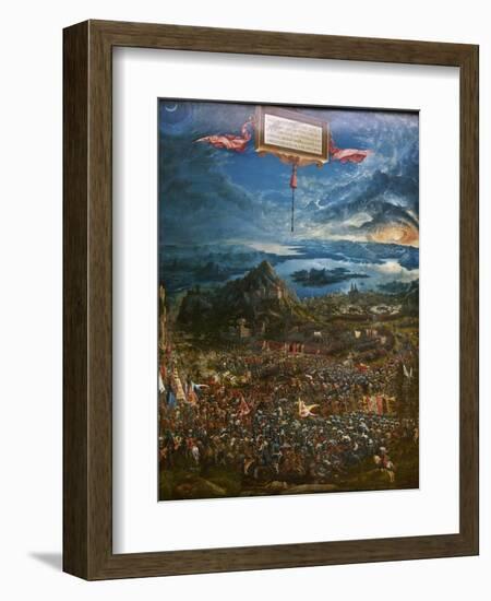 The Battle of Alexander at Issus, 1529-Albrecht Altdorfer-Framed Giclee Print