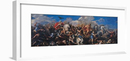 The Battle of Alexander Versus Darius, 1644-1655-Pietro da Cortona-Framed Giclee Print