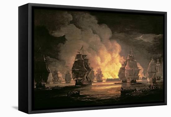 The Battle of Algiers, 27th August 1816, C.1825-Thomas Luny-Framed Premier Image Canvas