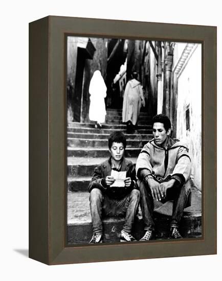 The Battle Of Algiers, Mohamed Ben Kassen, Brahim Haggiag, 1965-null-Framed Stretched Canvas