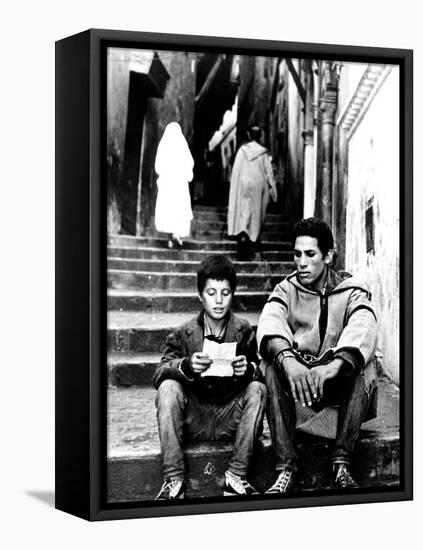 The Battle Of Algiers, Mohamed Ben Kassen, Brahim Haggiag, 1965-null-Framed Stretched Canvas