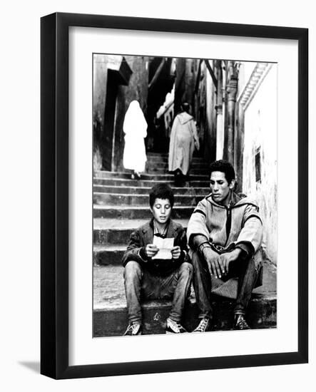 The Battle Of Algiers, Mohamed Ben Kassen, Brahim Haggiag, 1965-null-Framed Photo