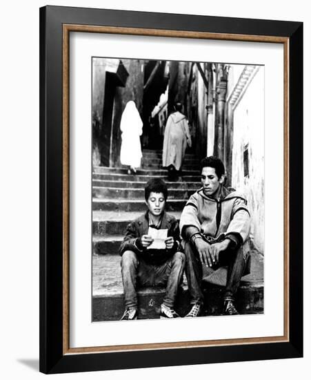 The Battle Of Algiers, Mohamed Ben Kassen, Brahim Haggiag, 1965-null-Framed Photo