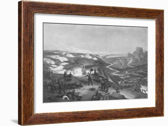 The Battle of Alma', 1855 (1909)-William Simpson-Framed Giclee Print