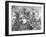 The Battle of Anghiari after Leonardo Da Vinci (1452-1519)-Peter Paul Rubens-Framed Giclee Print