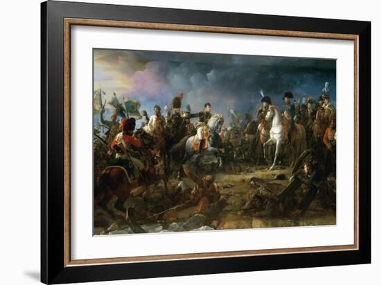 The Battle of Austerlitz on December 2, 1805-François Pascal Simon Gérard-Framed Giclee Print