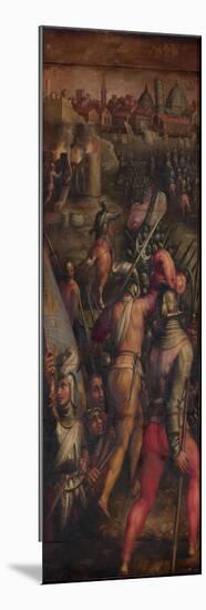 The Battle of Barbagianni Near Pisa, 1563-1565-Giorgio Vasari-Mounted Giclee Print