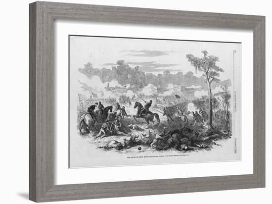 The Battle of Baton Rouge.-null-Framed Giclee Print