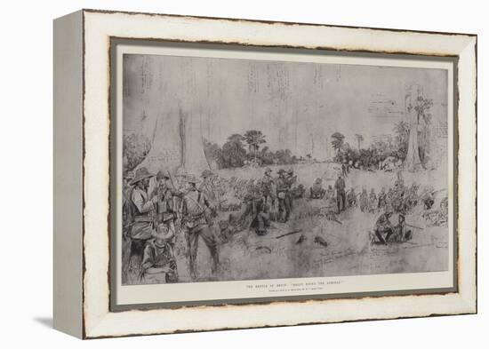 The Battle of Benin, Rally Round the Admiral!-Henry Charles Seppings Wright-Framed Premier Image Canvas