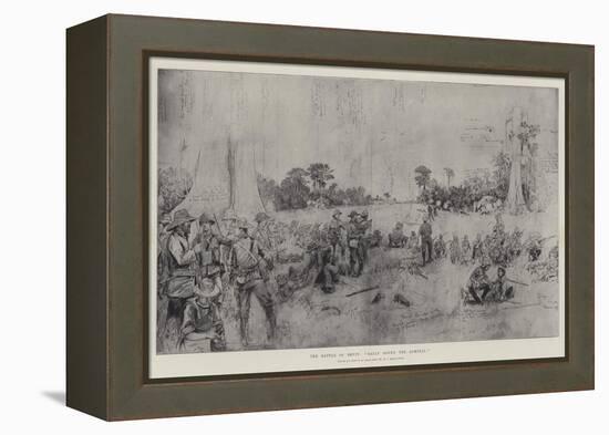 The Battle of Benin, Rally Round the Admiral!-Henry Charles Seppings Wright-Framed Premier Image Canvas