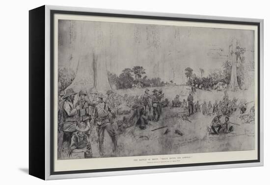 The Battle of Benin, Rally Round the Admiral!-Henry Charles Seppings Wright-Framed Premier Image Canvas