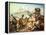 The Battle of Blauwkrantz, 1838-Thomas Baines-Framed Premier Image Canvas