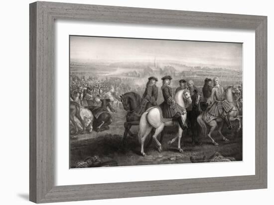The Battle of Blenheim, 1704-Louis Laguerre-Framed Giclee Print