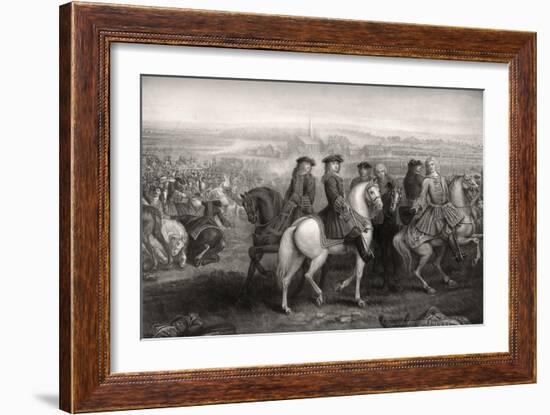 The Battle of Blenheim, 1704-Louis Laguerre-Framed Giclee Print