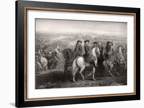 The Battle of Blenheim, 1704-Louis Laguerre-Framed Giclee Print