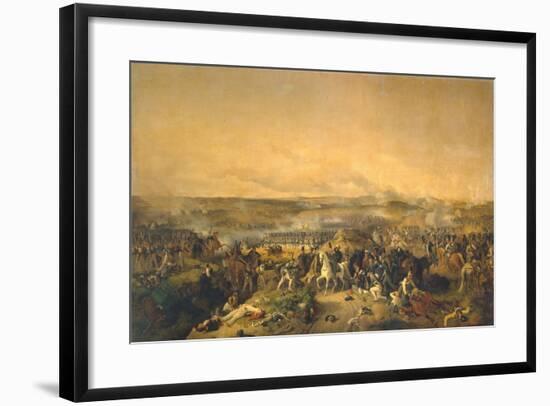 The Battle of Borodino on August 26, 1812, 1843-Peter Von Hess-Framed Giclee Print