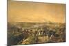 The Battle of Borodino on August 26, 1812, 1843-Peter Von Hess-Mounted Giclee Print