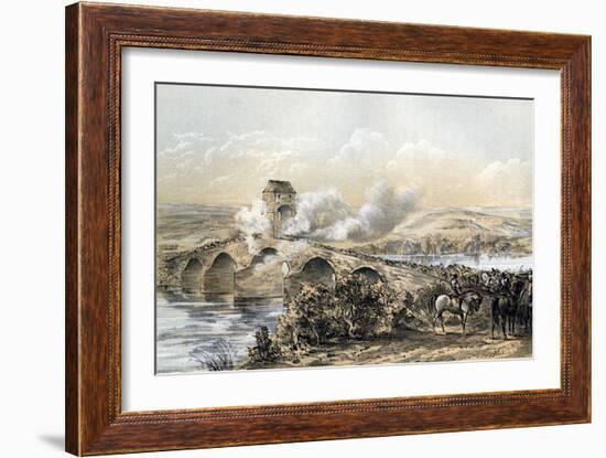 The Battle of Bothwell Bridge, 1679-Robertson-Framed Giclee Print