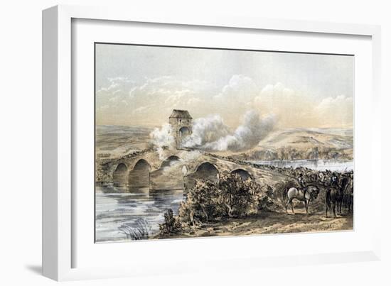 The Battle of Bothwell Bridge, 1679-Robertson-Framed Giclee Print
